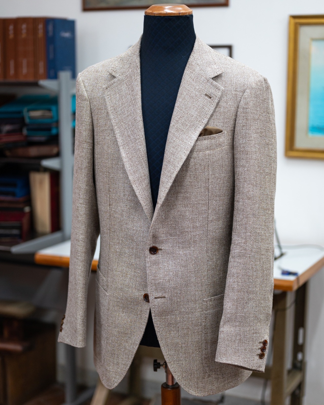 Sartoria Tofani — Piacenza cashmere double breasted coat....