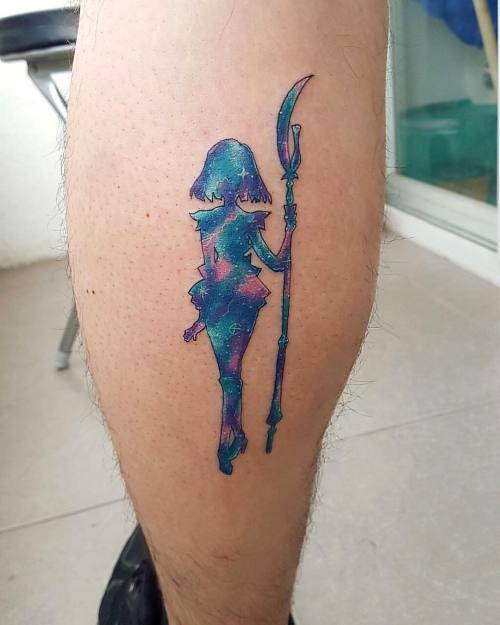 Porn Pics My new Sailor Saturn Tattoo 🌙