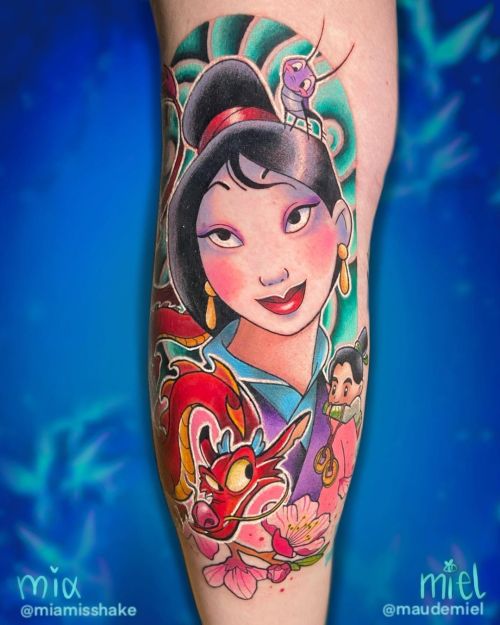 Momo Miel disney;leg;mulan;neotrad