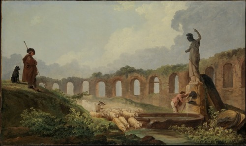 Aqueduct in Ruins, Hubert Robert (1733-1808)