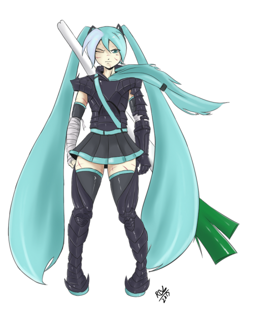 Miku/Guts fusion.