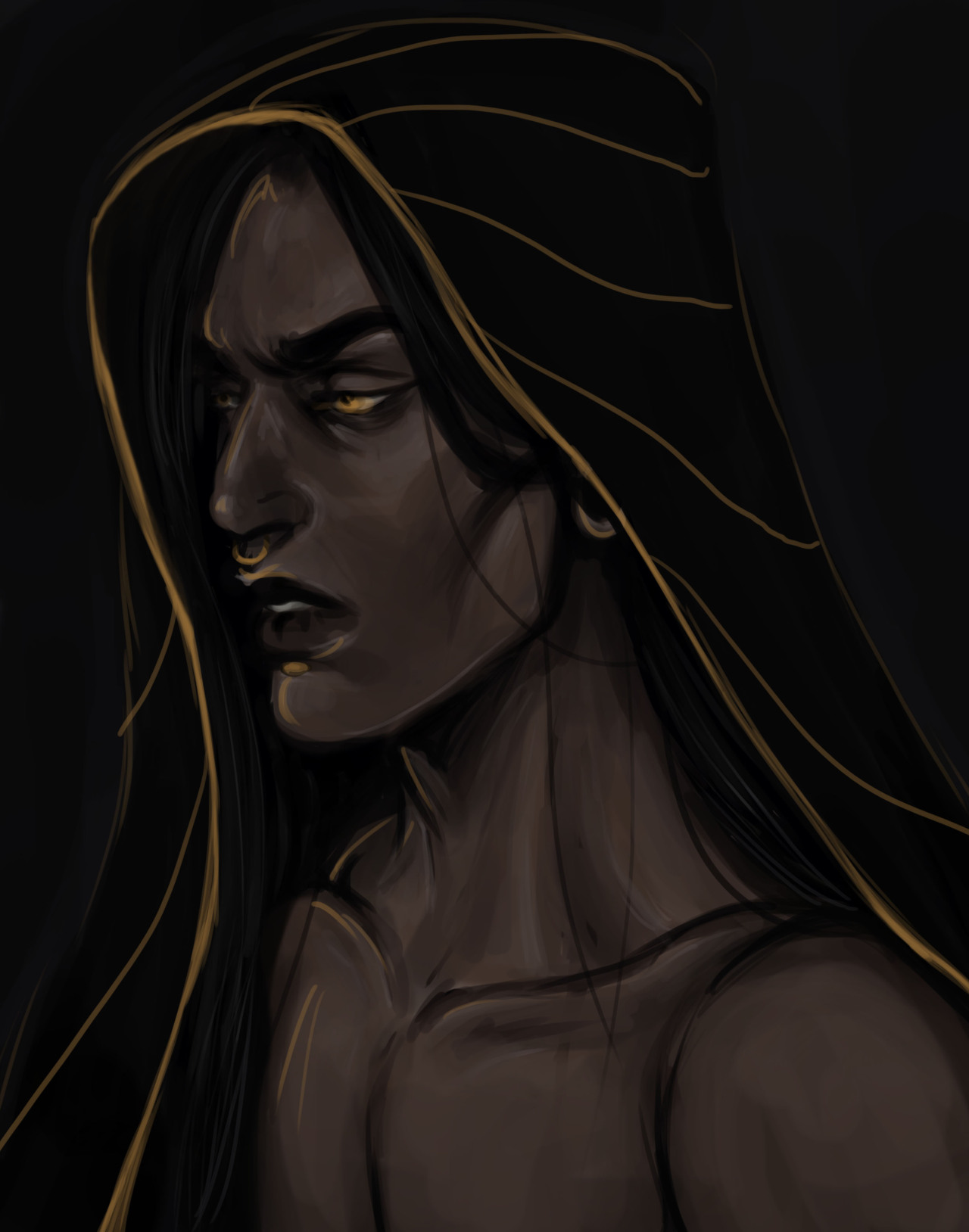 Redguard/Altmer Vikrolomen again because it’s my favorite alternate verseVikrolomen