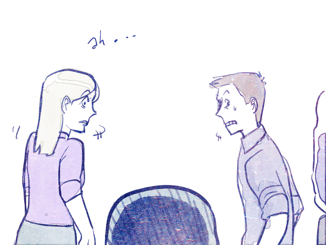 polyglotplatypus: sans gets a human job  this comic was commissioned &amp; written