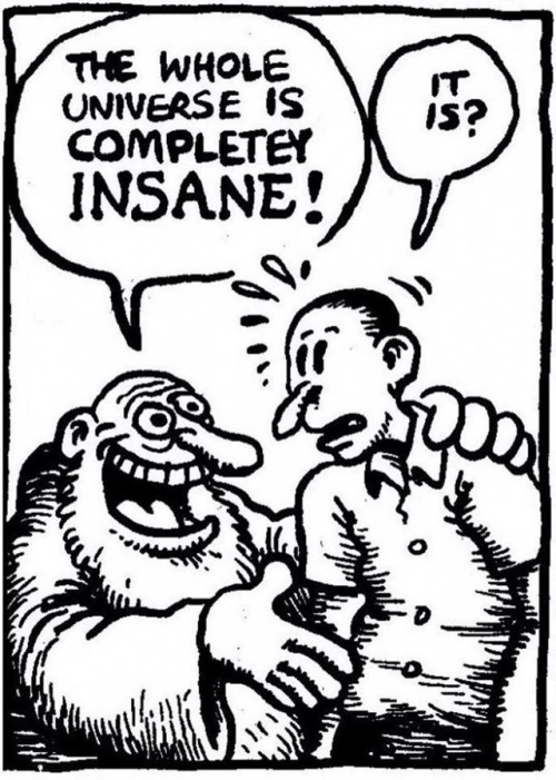 weirdlandtv:Robert Crumb’s Mr. Natural. From ZAP COMIX #1 (1967).