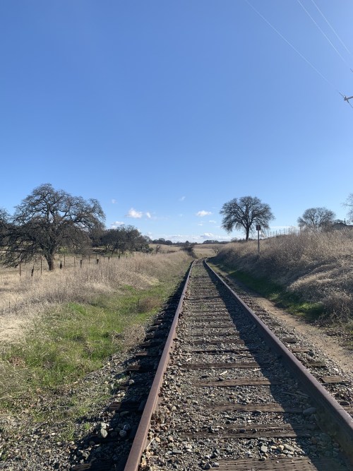 On the east of El Dorado County is an old railroad that makes up most of the El Dorado Trail that ru