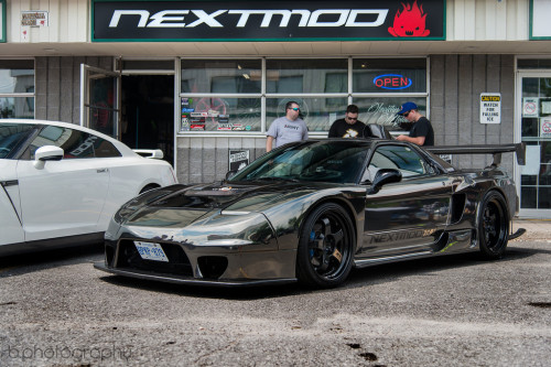 automotivated:  Black Chrome Sorcery NSX adult photos