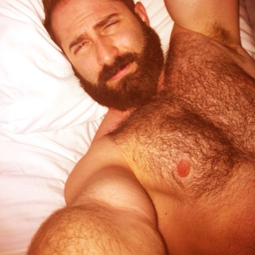 turnmeonmen:  Follow me at http://turnmeonmen.tumblr.com/  An exceptionally handsome, hairy, sexy, man - Makes one dream of things only two men can do together!  WOOF