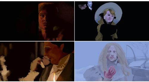 Well, this was a miserable experience. Crimson Peak, 15 minutes each. #colorcomposition #colorstudy 