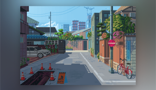 Fullscreen artwork displays arrive to the Retropolis Academy of Art Study Guide and Pixel Art A