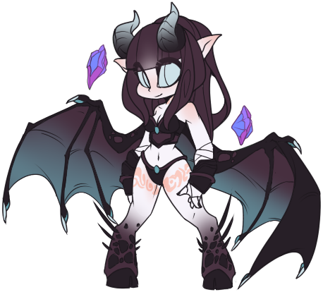 rilafish:Morgaine the Ferry Chibi!She’s an NPC of mine that’s tied to Calliope’s
