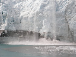 qock:  Glacier Calving in Alaska from the