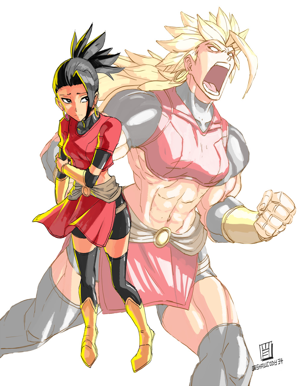 shawcody34:A bunch of Dragon Ball fanart. Haven’t seen Super yet, but redesigning