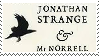 Jonathan Strange and Mr Norrell stamp