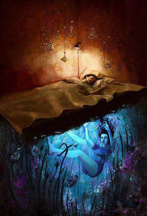 falling feels like rising to the newly dead
