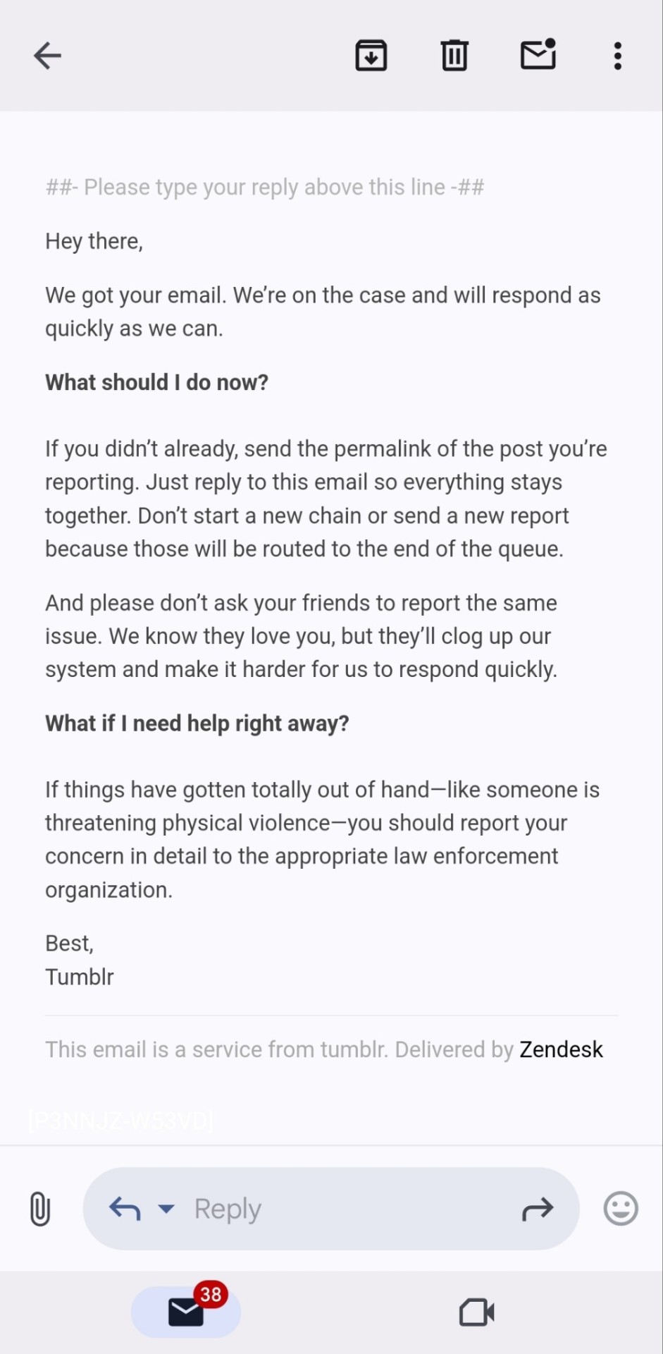 Hi Guys! This Is Former @majoriehoax Right Now I Am In The Front Lines With Tumblr Support Because They