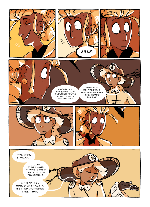 trackalaka:My partner and I have decided to share the first comic we ever collaborated on together, 