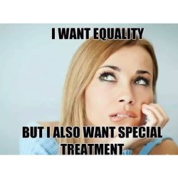 liberallogic101: The Liberal Paradox   Can everybody just be treated equally special? Because we all are