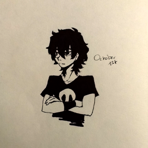 rouge-moka:It’s been so long since I last used ink ! I feel lost ! But it’s a good occas