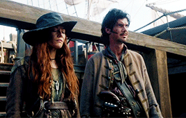 thecopyleftist:“See you on the other side.” –Anne and Jack in Black Sails