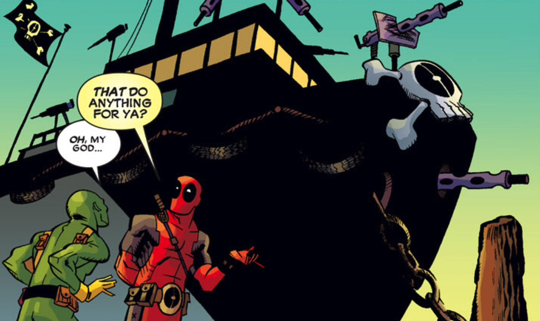 prideofdeadpool:Deadpool: X Marks The Spot - Waves of Mutilation, issue 1