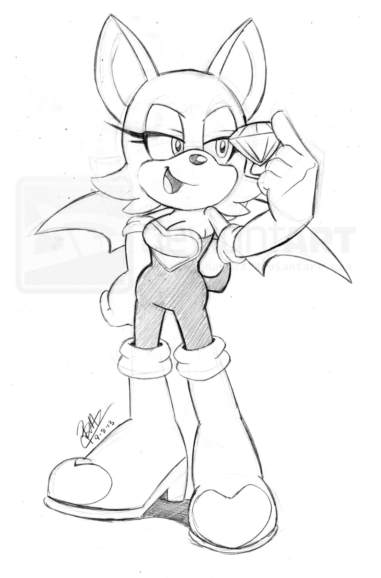 Rouge the bat!