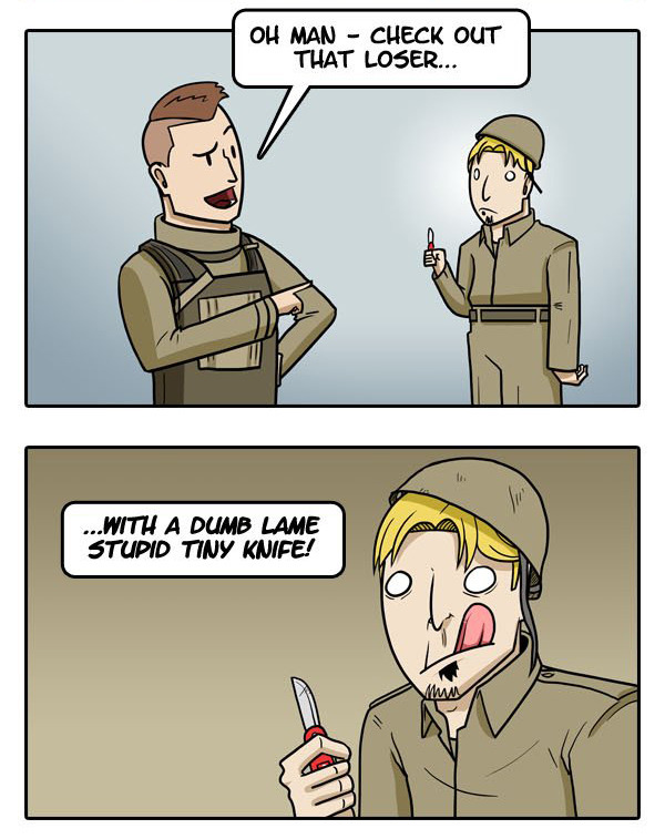 dorkly:  The Reality of Call of Duty Multiplayer