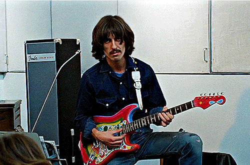 GEORGE HARRISON The Beatles: Get Back (2021) Dir. Peter Jackson