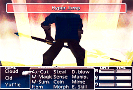 gainsboroug:Final Fantasy VII: L I M I T   B R E A K S       ↳ Cid Highwind.