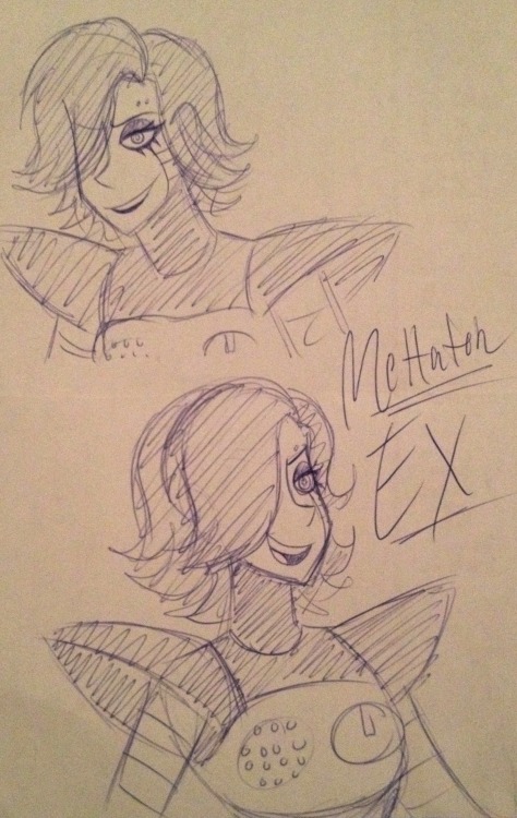 Porn Pics xdreamer45x: tried my hand at Mettaton during