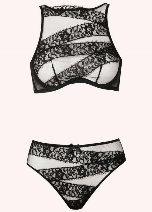 martysimone:Agent Provocateur | Angelica - in tulle &amp; Leavers lace | FW2016-17 ♥