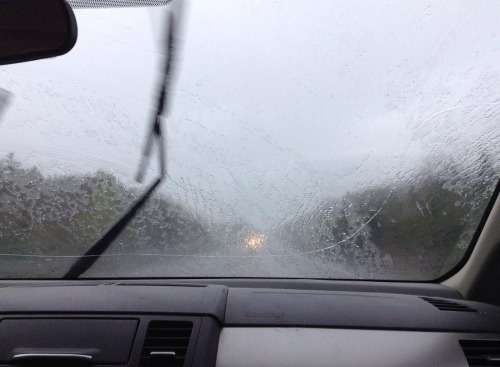 plunets:  a cracked windshield and washed away dreams 