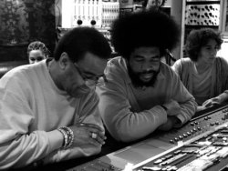 theretrospectofhiphop:  Al Green and Questlove.  