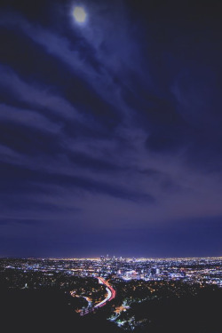infamousgod:  Los Angeles Night Lights by Los