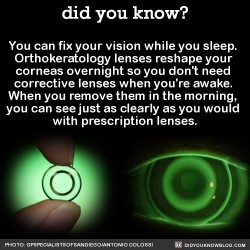 did-you-kno:  You can fix your vision while