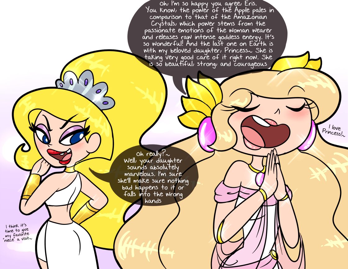 princesscallyie:  Here’s this comic about Eris being mad at Hera for banning her