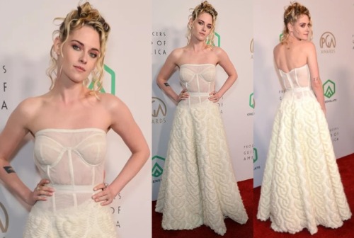 PGA Awards 2022 - fave looks~Kristen Stewart, Kerry Washington, Tanya Lapointe, Jennifer Hudson, And