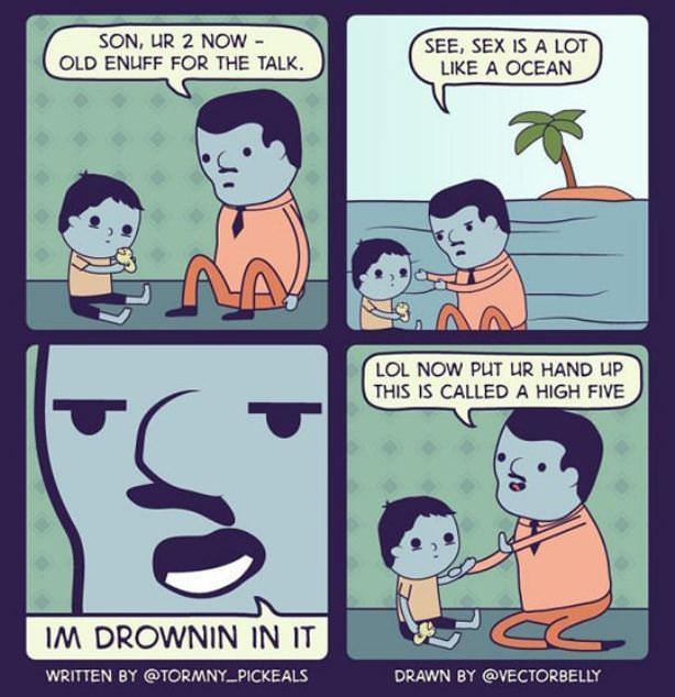 Hahahahaha, good Dadding.