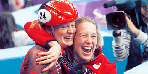 artschoolglasses: Team Canada; Women’s 500m Kim Boutin, Bronze