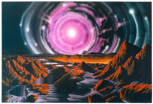 70sscifiart:  Unpublished artwork by Steve R Dodd. [Martin L Kennedy] 