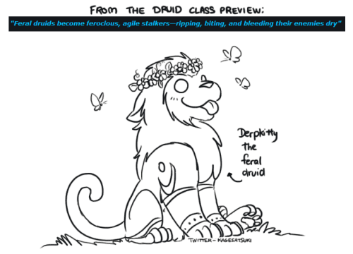 kagesatsuki:  Reading the feral druid class adult photos