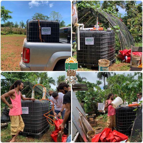 growninhaiti:One step closer to being fully self sustaining thanks to @eco_alternative_solutions_int