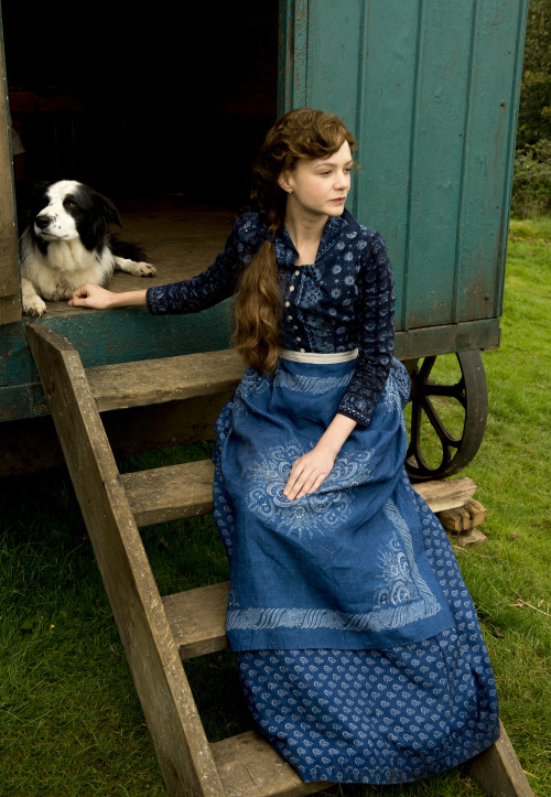 fripperiesandfobs:Costume design by Janet Patterson for Carey Mulligan in Far from the Madding Cro