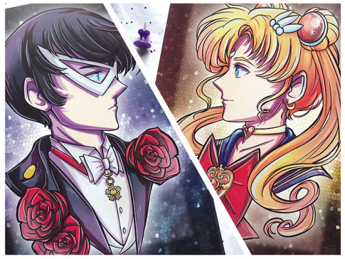 joykickstudios: More prints! This time of my Sailor Moon designs. I love how the prints came out a b