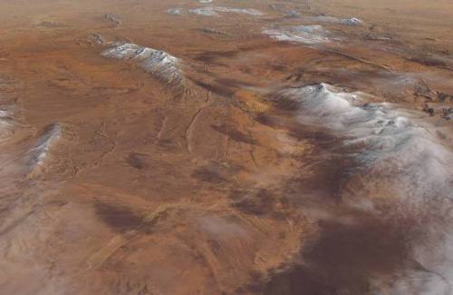 Snow in the desertThe Sahara is not renowned for precipitation, so when snow fell near the Algerian 