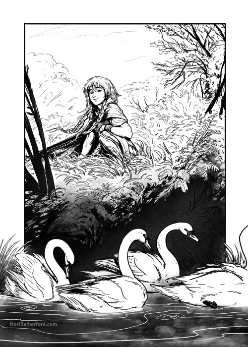 Fionna from Jim Henson’s The Storyteller: Shapeshifters #1 “Children of Lir”Just a bit of fanart for