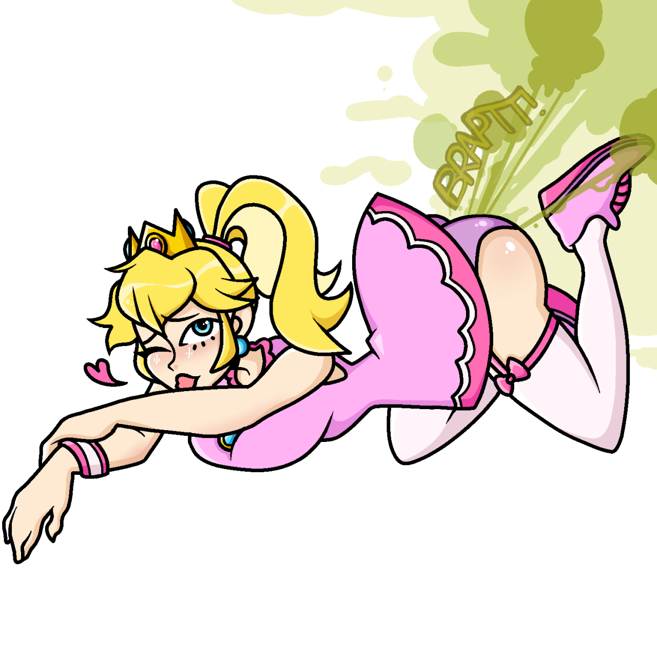 Princess Peach Farts