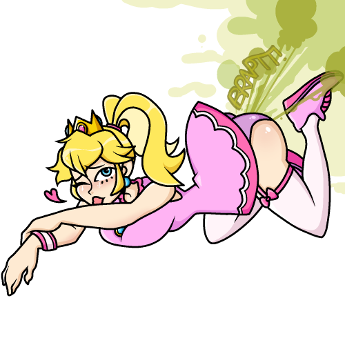 yoshizilla-rhedosaurus:Princess Peach farting by makingmebatty sure can leave a stinky smile on your