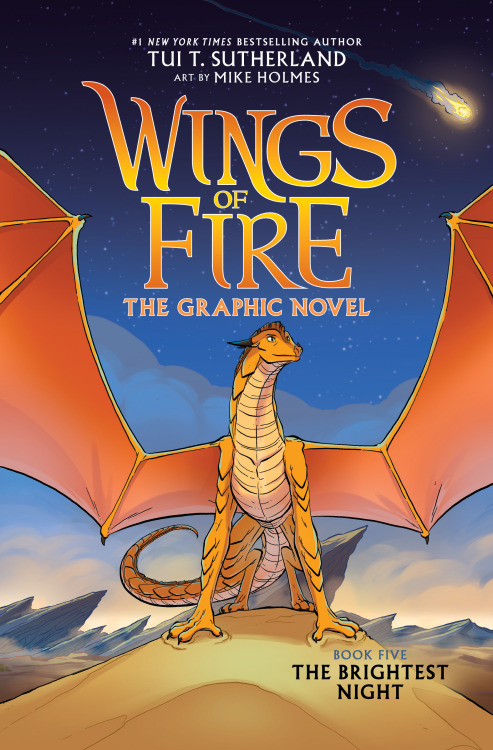  Colors I did for the 5th Wings of Fire graphic novel! Probably my favorite one so far! I had a lot 