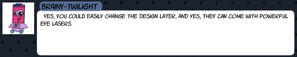 askthecookies:Licorice: I w-wonder if this f-fits on my b-backpack …xD