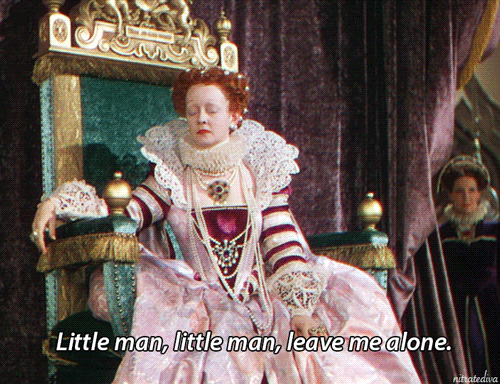 nitratediva:Queen Bette has no time for mansplainers The Private Lives of Elizabeth and Essex (